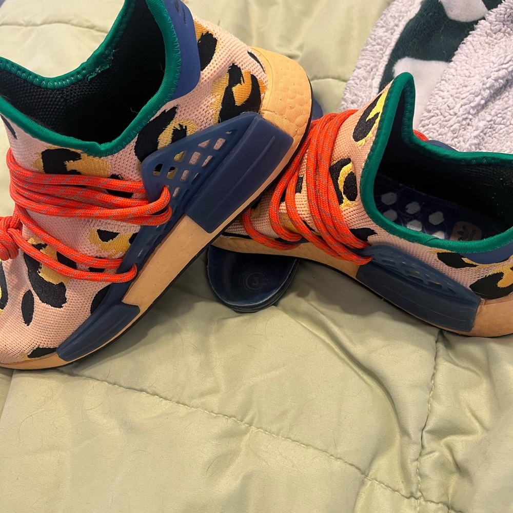 Pharrell x NMD Human Race 'Animal Print - Pulse Amber'